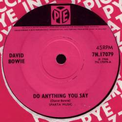 David Bowie : Do Anything You Say